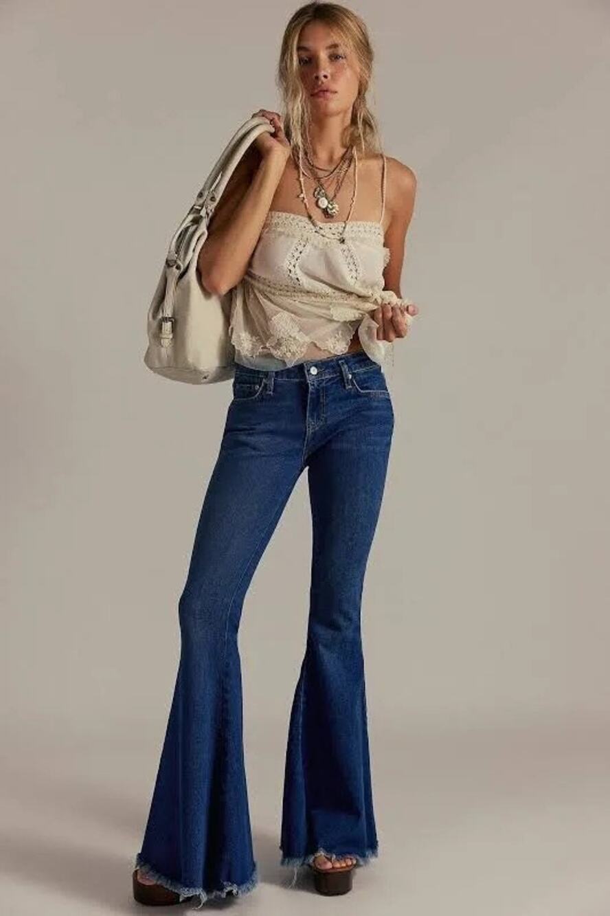 NWT We The Free Emre Low-Rise Flare Jeans 27
